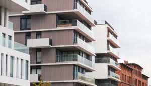 apartment buildings illustrating utility billing